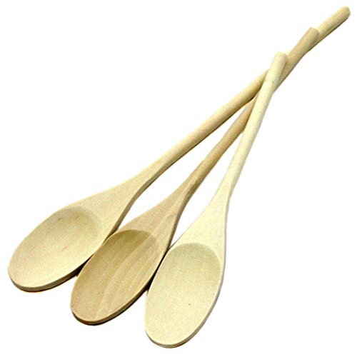 Product Cover Chef Craft 21255 Maple Wooden Set Spoon, Multisize, Brown