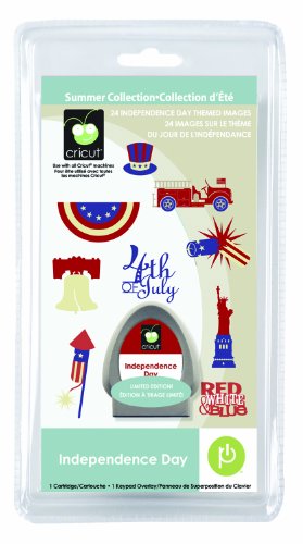 Product Cover Cricut Seasonal Cartridge, Independence Day