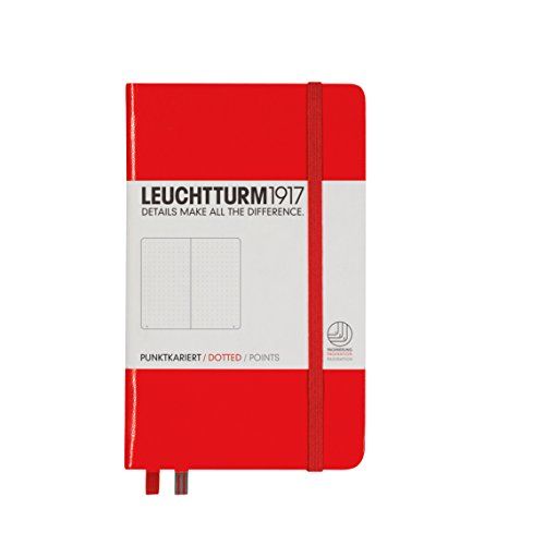 Product Cover Leuchtturm1917 Pocket Hardcover Squared Red