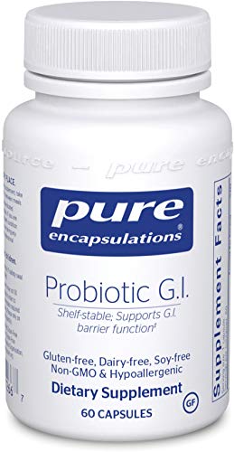 Product Cover Pure Encapsulations - Probiotic G.I. - Shelf Stable Probiotic Blend to Support Healthy Immune Function Within The Gastro Intestinal Tract* - 60 Capsules