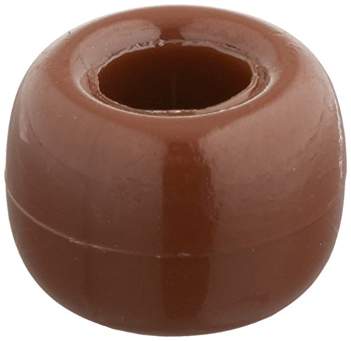 Product Cover Darice Pony Beads 6mmX9mm 720/Pkg, Opaque Brown
