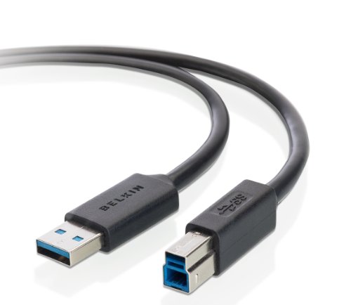 Product Cover Belkin SuperSpeed USB 3.0 USB A to USB B Cable (6-Foot)