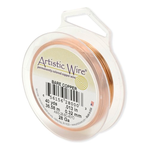 Product Cover Beadalon Artistic, 22 Gauge, Bare Copper, 15 yd (13.7 m) Craft Wire