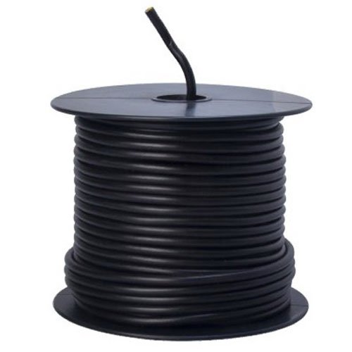 Product Cover Southwire 55671323 Primary Wire, 12-Gauge Bulk Spool, 100-Feet, Black
