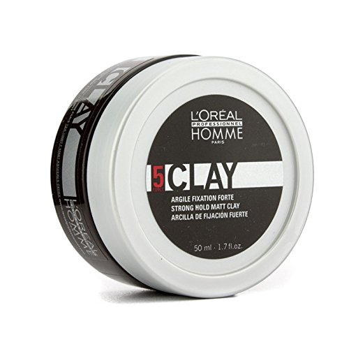 Product Cover L'Oreal Paris Professionnel Homme Strong Hold Matt Clay 50Ml/1.7Oz