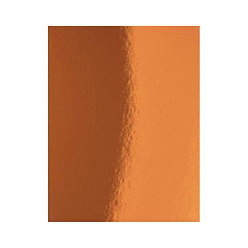 Product Cover Hygloss Products Mirror Board Sheets 8.5 x 11 Inches - Copper, 25 Pack
