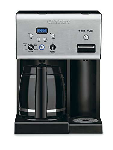 Product Cover Cuisinart CHW-12 12-Cup Programmable Coffeemaker Plus Hot Water System Coffee Maker, Black/Stainless