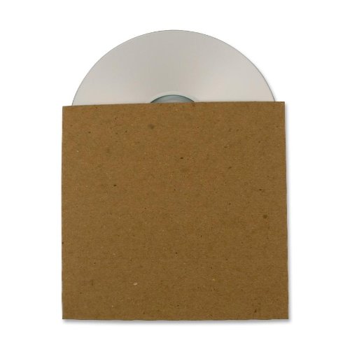 Product Cover Guided Products ReSleeve Recycled Cardboard CD Sleeve, 25 pack (GDP00082)