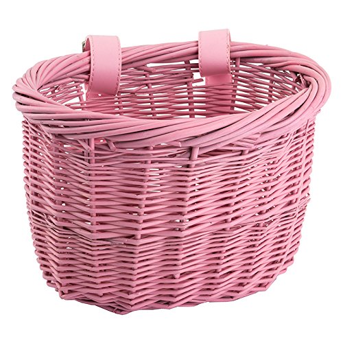 Product Cover Sunlite Mini Willow Bushel Basket - Pink