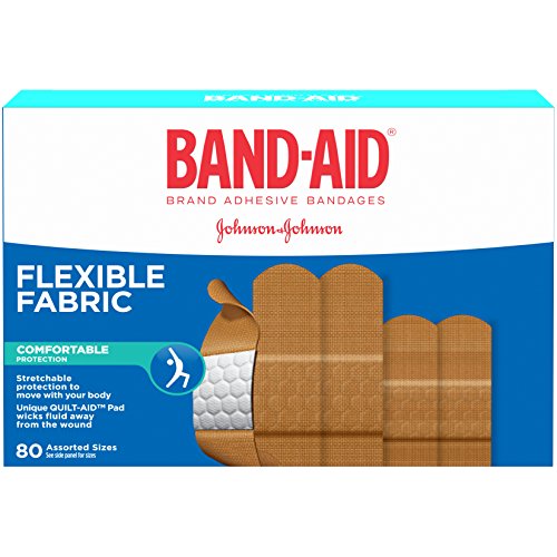 Product Cover BAND AID Fabric Assorted Bandages, 80 CT