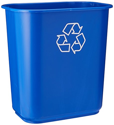 Product Cover United Solutions EcoSense WB0070 Blue Thirteen Quart Recycling Indoor Wastebasket - 13QT Recycling Trash Can/Bin in Blue