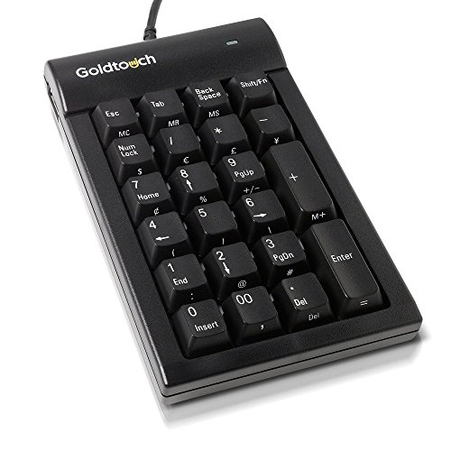 Product Cover Goldtouch GTC-0077 Numeric Keypad (Black) USB Windows