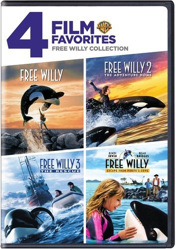 Product Cover 4 Film Favorites: Free Willy (Free Willy, Free Willy 2: The Adventure Home, Free Willy 3: The Rescue, Free Willy 4)