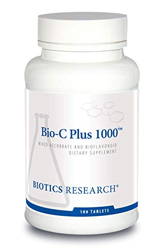 Product Cover Biotics Research Bio-C Plus 1000 - Antioxidant, High Potency, Bioflavonoids, Supports Healthy Immune Response, Builds Collagen, Healthy Skin, Cartilage & Joint Support 100 ct