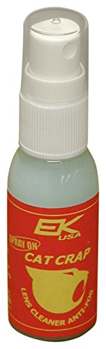 Product Cover EK USA, Cat Crap Multi-Use Anti-Fog Spray, for any Optics, Coatings, Eyeglass Lens Cleaner, Spray On - 1 Ounce Bottle
