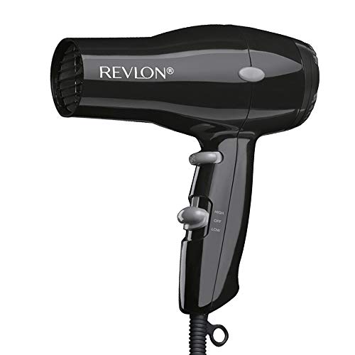 Product Cover Revlon 1875W Compact & Lightweight Hair Dryer, Black