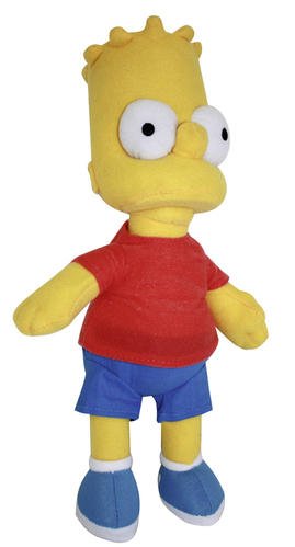 Product Cover The Simpsons - Merchandise - Plush Doll (Bart - Red Shirt, Blue Pants) (Size: 12