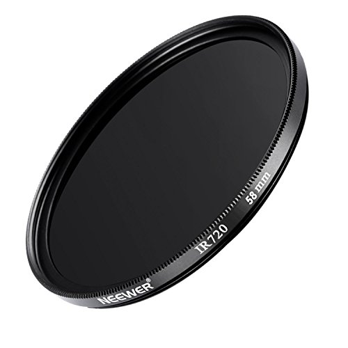 Product Cover NEEWER 58MM - IR720 Infrared Filter - for Canon EOS Rebel T2i + ANY DSLR/SLR Camera with a 58MM Filter Thread!