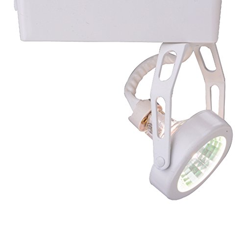 Product Cover Halo LZR401P Lazer Low Voltage Gimbal Ring Lamp Holder with Electronic Transformer, White, MR16