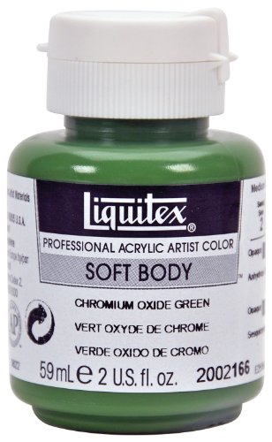 Product Cover Liquitex 2002166 Professional Soft Body Acrylic Paint 2-oz jar, Chromium Oxide Green
