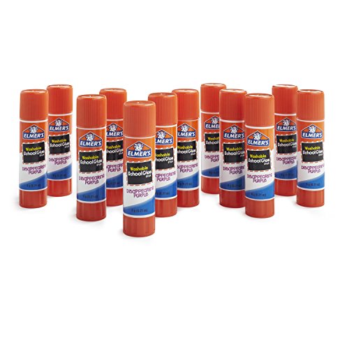 Product Cover Elmer's Disappearing Purple School Glue, Washable, 12 Pack