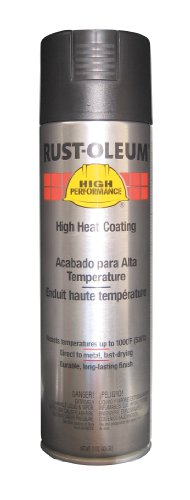 Product Cover Rust-Oleum V2176838 V2100 System High Heat Spray Paint, 15-Ounce, Black