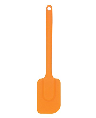 Product Cover Mrs. Anderson's Baking 43637CL Spatula, Heat-Resistant Flexible Nonstick Silicone, 10.5-Inches, Cantaloupe