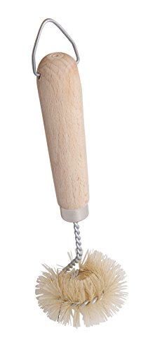 Product Cover Redecker Natural Pig Bristle Drain Brush with Untreated Beechwood Handle, 5-1/2-Inches