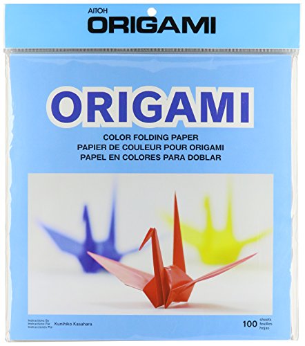 Product Cover Aitoh OG-6 Origami Paper, 9.75-Inch by 9.75-Inch, 100-Pack
