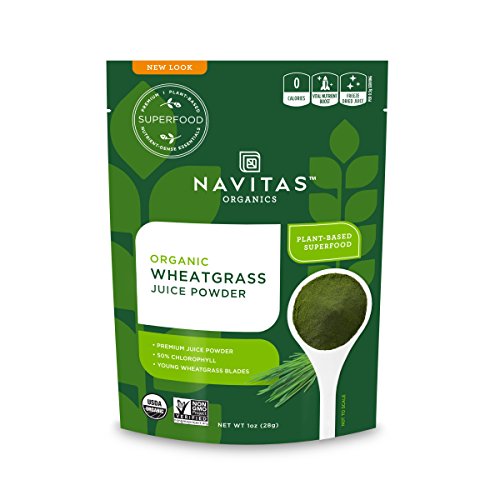 Product Cover Navitas Organics Wheatgrass Powder, 1-Ounce Pouches