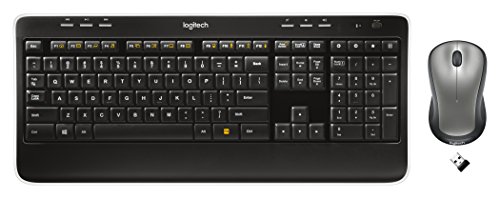 Product Cover Logitech MK520 Wireless Keyboard and Mouse Combo - Keyboard and Mouse, Long Battery Life, Secure 2.4GHz Connectivity
