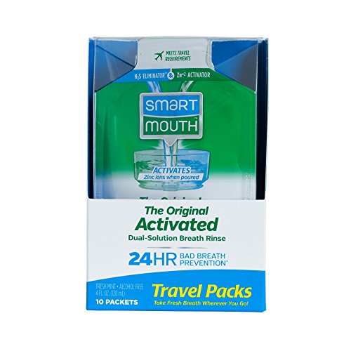 Product Cover SmartMouth Mouthwash Packets, Clean Mint, 10 Count