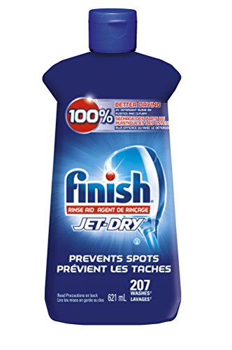 Product Cover Finish Jet-Dry Rinse Aid, Original, 621ml, Dishwasher Rinse Agent & Drying Agent