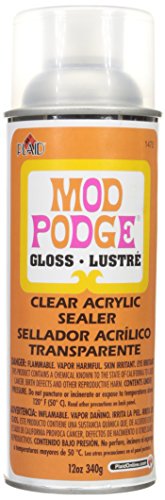 Product Cover Mod Podge 1470 Clear Acrylic Sealer, 12 oz, Gloss