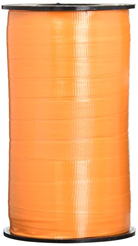 Product Cover Berwick 3 11 3 11 3/8-Inch Wide by 250 Yard Spool Super Curl Crimped Splendorette Curling Ribbon, Tropical Orange