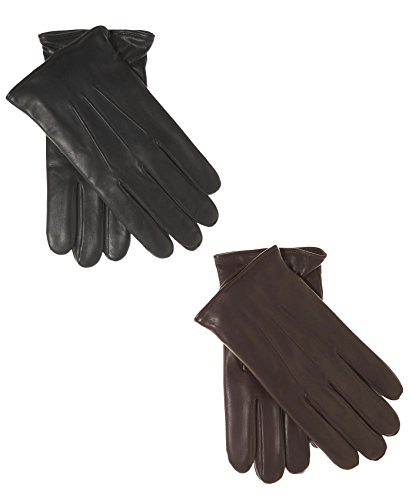 Product Cover Fratelli Orsini Everyday Men's Italian Lambskin Cashmere Lined Winter Leather Gloves