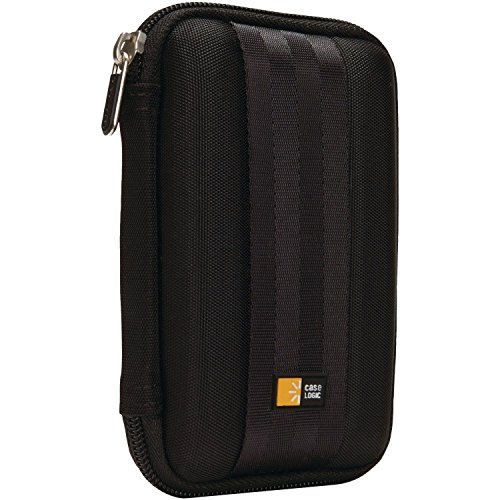 Product Cover Case Logic QHDC-101 Portable EVA Hard Drive Case  - Black