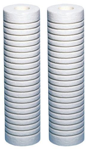 Product Cover AquaPure-AP124-2PK Universal Whole House Filter Replacement Cartridge for Heavy/Coarse Sediment( Pack of 2)