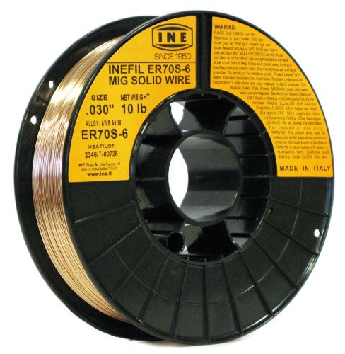 Product Cover INEFIL ER70S-6 .030-Inch on 10-Pound Spool Carbon Steel Mig Solid Welding Wire
