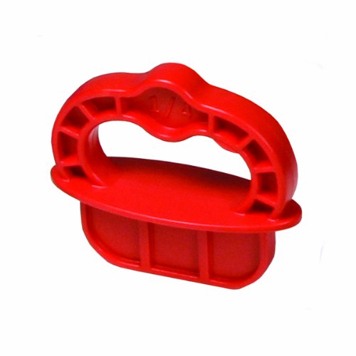 Product Cover Kreg DECKSPACER-RED Deck Jig Spacer Rings 1/4-Inch, Red, 12 Pack