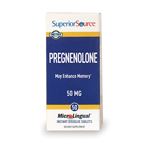 Product Cover Superior Source Pregnenolone Nutritional Supplements, 50mg, 50 Count
