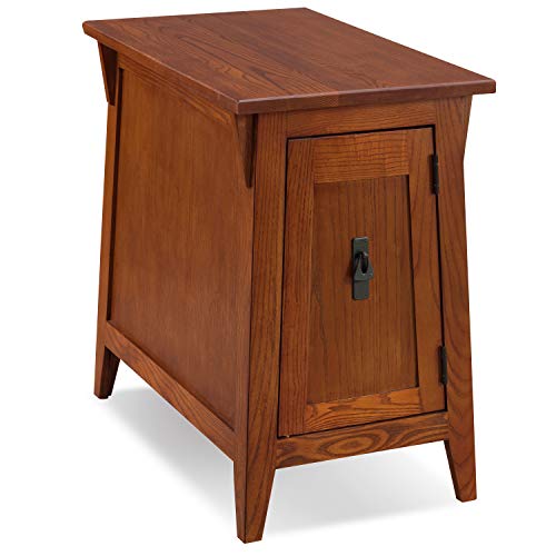 Product Cover Leick Favorite Finds Mission Cabinet End Table, Russet