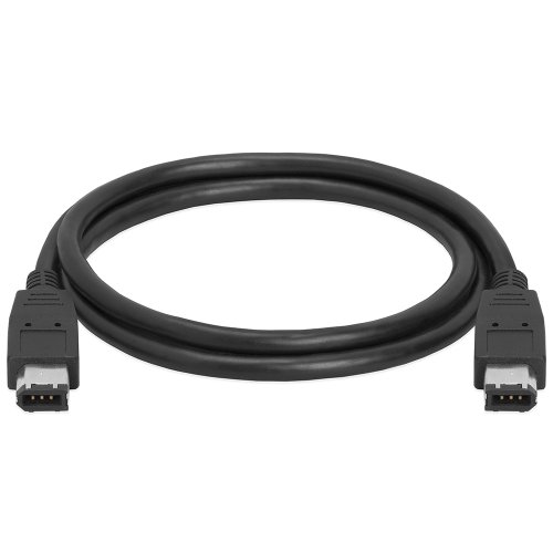 Product Cover Cmple - 3FT FireWire Cable 6 Pin to 6 Pin Male to Male iLink DV Cable Firewire 400 IEEE 1394 Cord for Computer Laptop PC