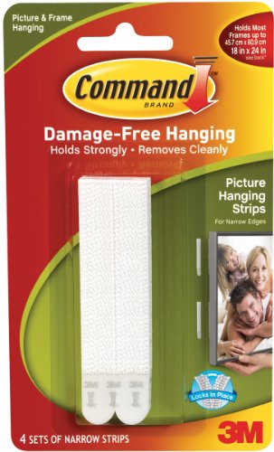 Product Cover Command Picture Hanging Strips, Narrow (17207-ES)