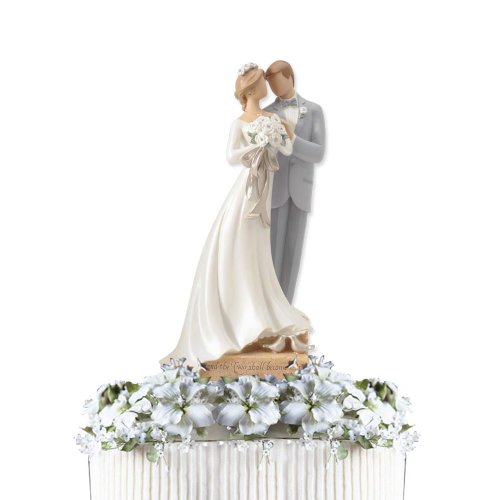 Product Cover Enesco Legacy of Love Wedding Bride and Groom Newlywed Cake Topper