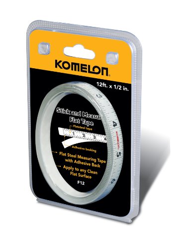 Product Cover Komelon F12 12-Foot Stick and Measure Flat Tape Measure