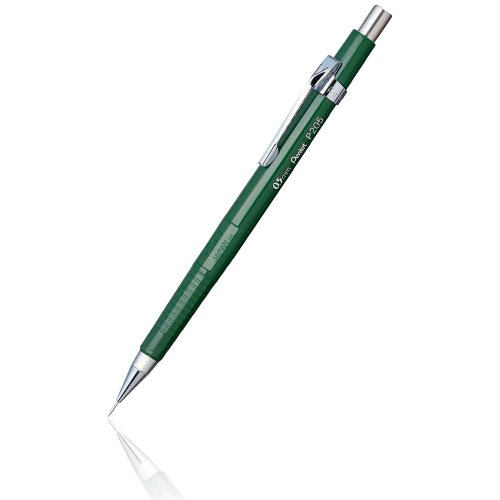 Product Cover Pentel Sharp Mechanical Pencil, 0.5mm, Green Barrel, Each (P205D)