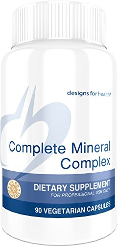 Product Cover Designs for Health - Complete Mineral Complex - Chelated, Iron-Free, 90 Capsules