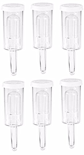 Product Cover Home Brewing Supplies 48-9AJX-W965 Econolock-6pk Airlock, Clear