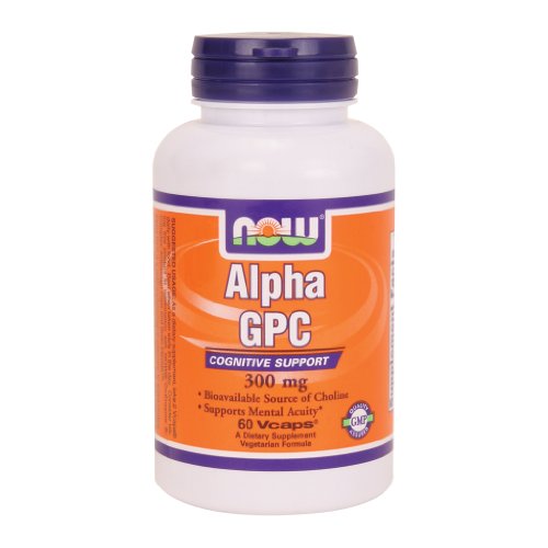 Product Cover Now Foods Alpha GPC 300 mg - 60 Vcaps 3 Pack